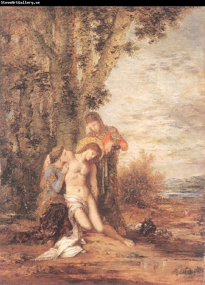 Gustave Moreau Saint Sebastian and the Holy Women